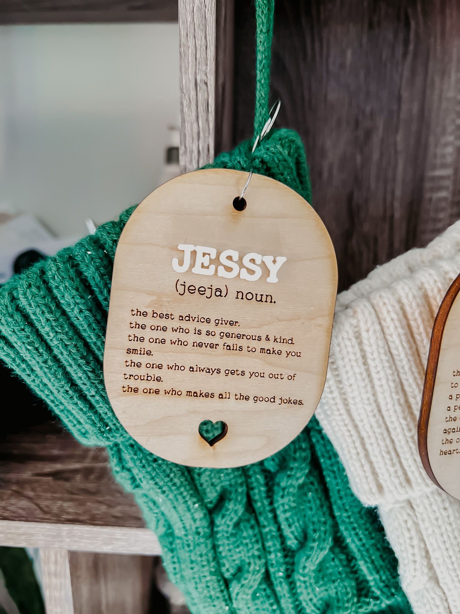 Personalized Christmas Ornaments Definition Ornaments Etsy