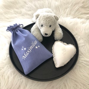 Zwiebelfee Zwiebelsäckchen Geschenk zur Geburt Babygeschenk Taufgeschenk Geschenk Babyboy Babygirl Geburtsgeschenk personalisiert