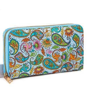 Woven Ladies Wallet Large