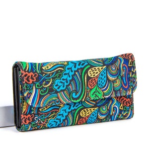 Woven Ladies Wallet With Cover