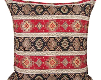 Kilim Cotton Fabric Cushion Cover -70x70 cm