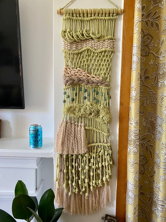 Macrame Wall Hanging, Woven Wall Art, Modern Macrame, Tapestry