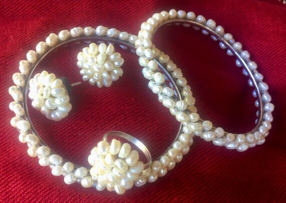 Pearl set, Fresh water, choker pearl