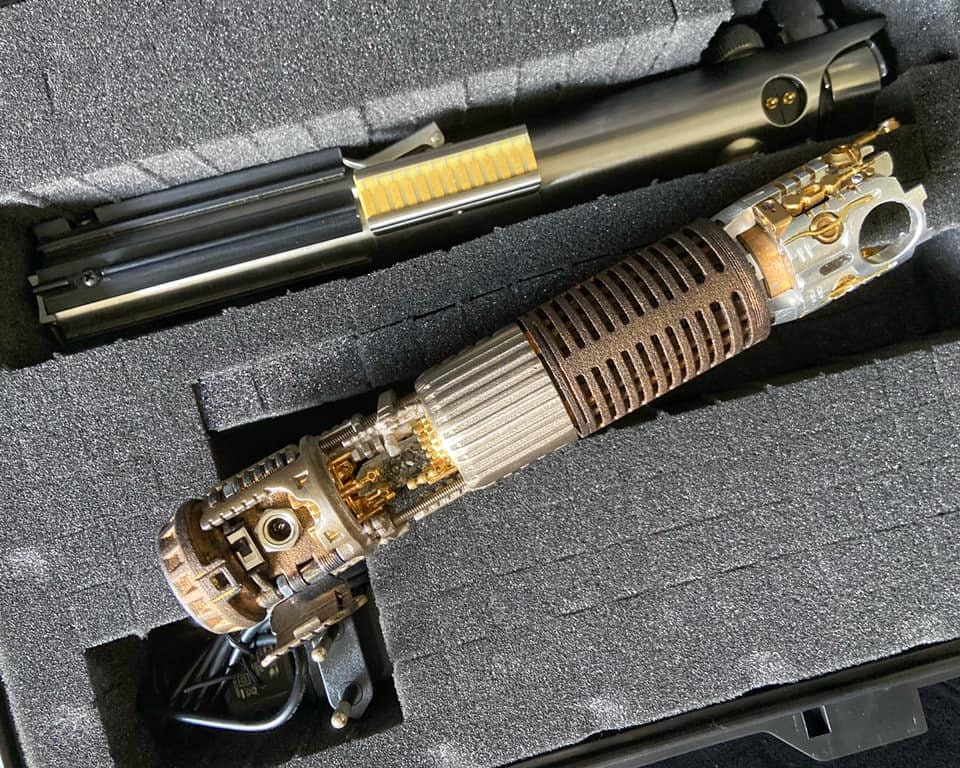 Star Wars ESB Graflex Luke Skywalker Lightsaber Proffie V2.2 Etsy