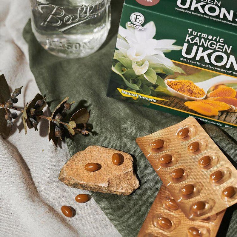 100 Authentic Natural Vegetarian Kangen UKON Sigma Turmeric Etsy