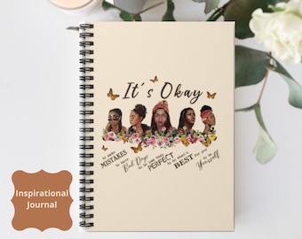 Black Woman Journal | Its Okay | Order Today!