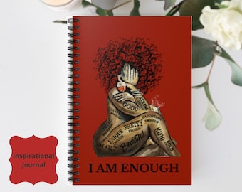 Black Woman Journal | I AM ENOUGH | Order Today!