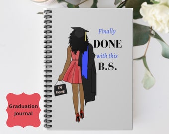 Graduation Journal | Graduation gifts for her | Black girl graduate