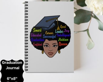 Graduation Journal | Graduation gifts for her | Black girl graduate