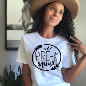 PreK Squad | Teacher Shirt | Teacher Gift | Back To School Shirt | Teacher Appreciation Gift | End of Year Teacher gift | Teacher Team Shirt