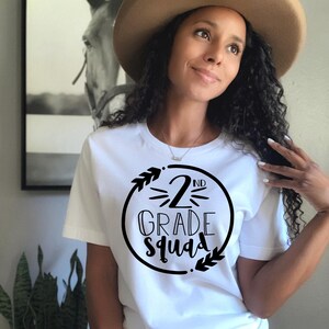 Second Grade Teacher Shirt, Teacher Gift, Back To School Shirt, Teacher Appreciation Gift, End of Year Teacher Gift, Teacher Team Shirt