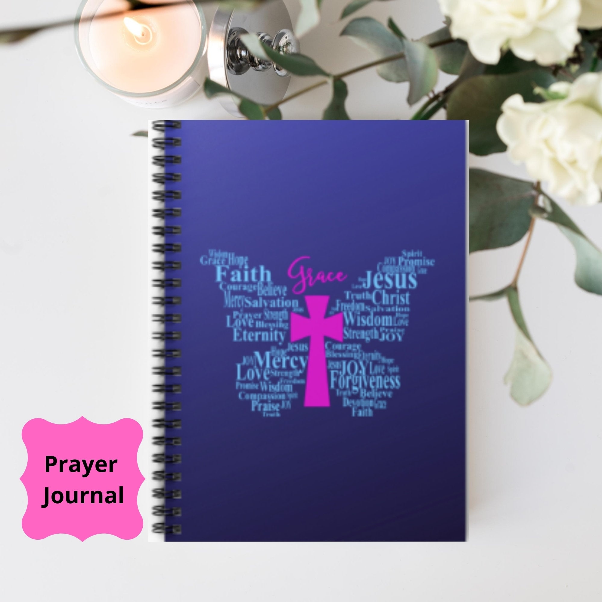 Prayer Journal for women Christian journal GRACE Order  Etsy