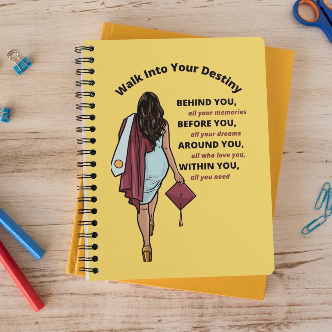 Graduation Journal Graduation Gifts for Her Woman Graduate Etsy UK