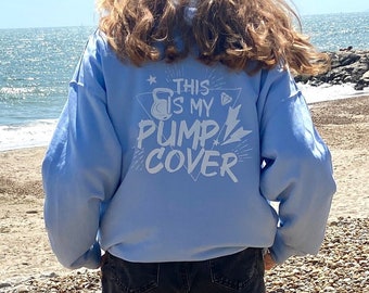 This Is My Pump Cover Gym Hoodie Oversized Unisex Hoodie Words On Back Mens Sweatshirt Womens Workout Jumper Fitness Gift Pump Cover Hoodie