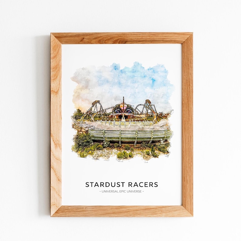 Stardust Racers Sign Stardust Racers, Epic Universe, Universal Orlando Resort Theme Park ...