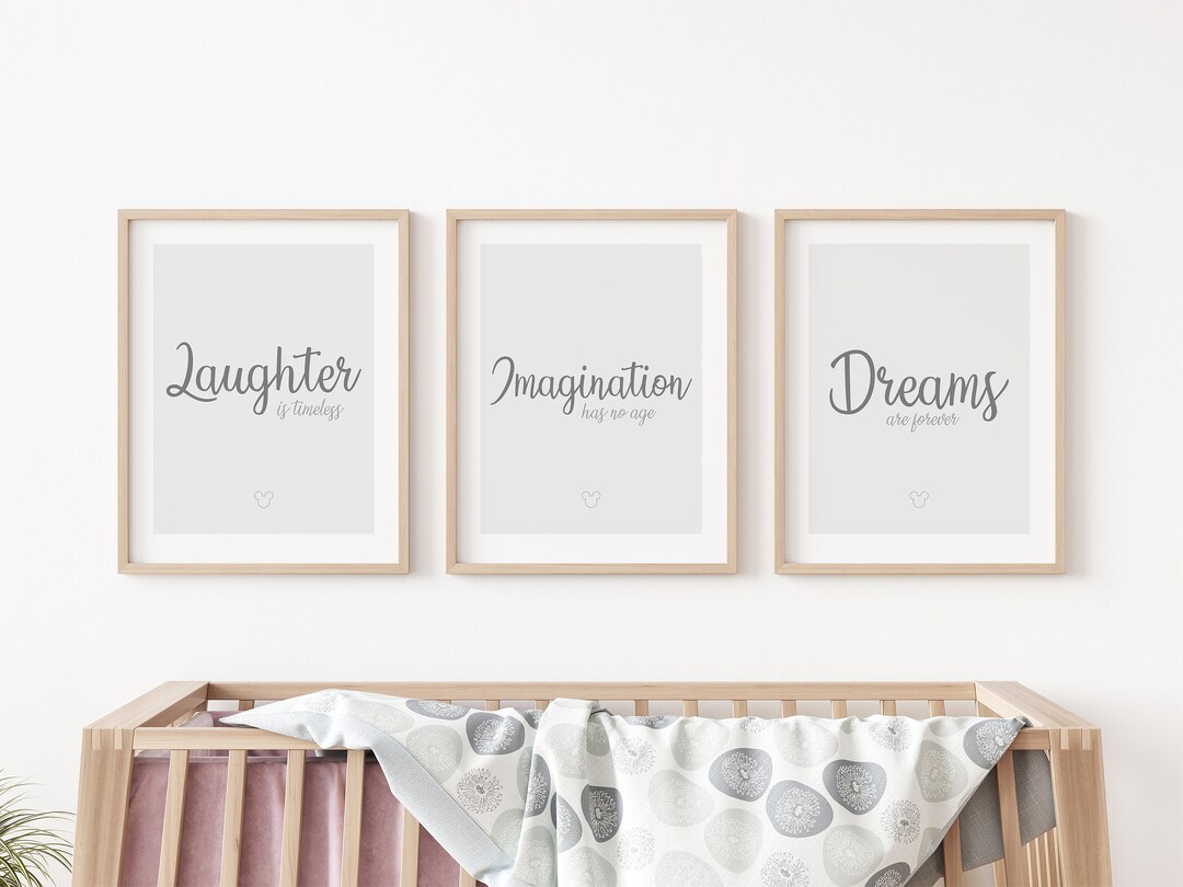 Digital Download | Set of 3 Prints | Nursery Home Decor Wall Art - Etsy