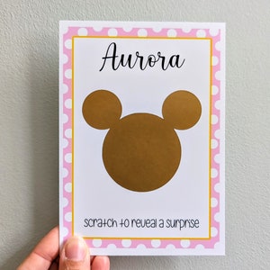 à gratter Révéler Surprise | Anniversaire des Fêtes Disney Anniversaire de Noël