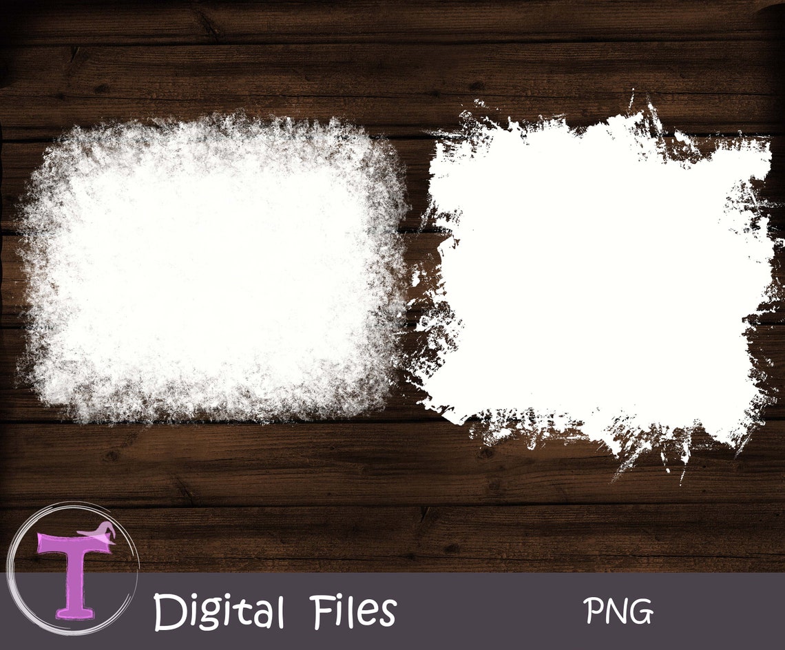 Bleach Effect PNG Bundle, White Bleached Effect, White Bleached ...
