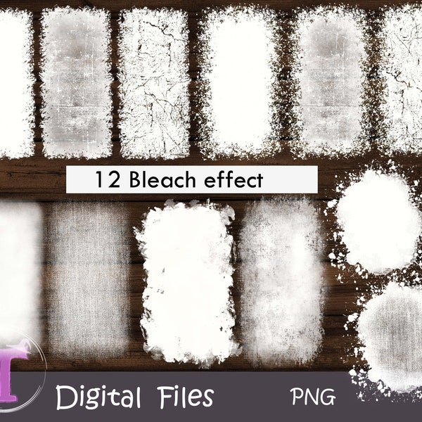 Tumbler bleached effect, Bleached background, White bleached, Bleached effect bundle, Bleached spot png, Png sublimation, Digital download