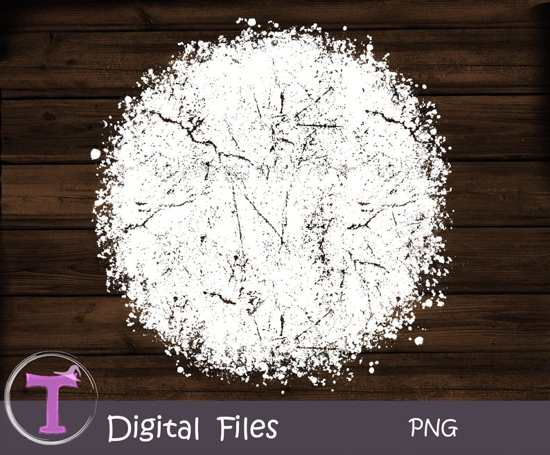 White Bleach Effect Bundle, Splatter Backgrounds, Bleached Effect Png ...