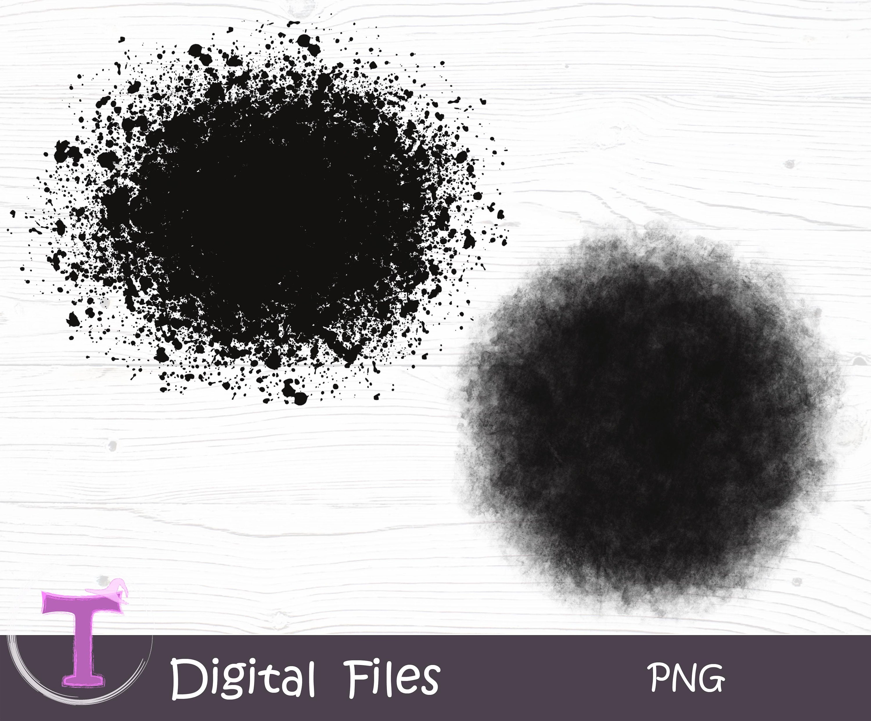 Bleached Effect, Bleached Background, Tumbler Black