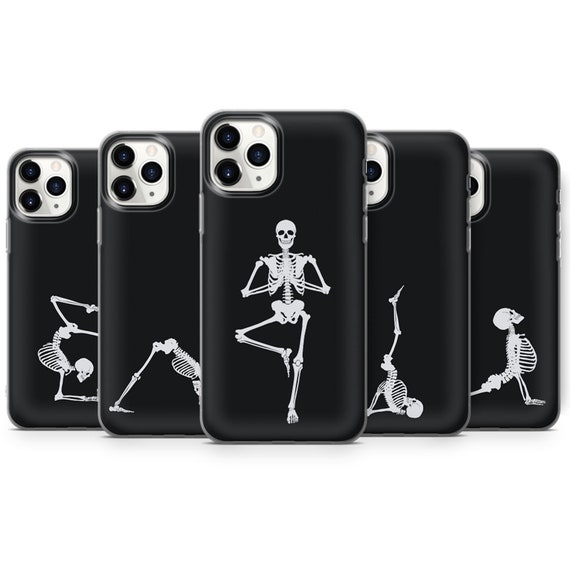 Cute Yoga Casetify Skeleton Yoga For IPhone 13 Pro Max Case Women - Main Image