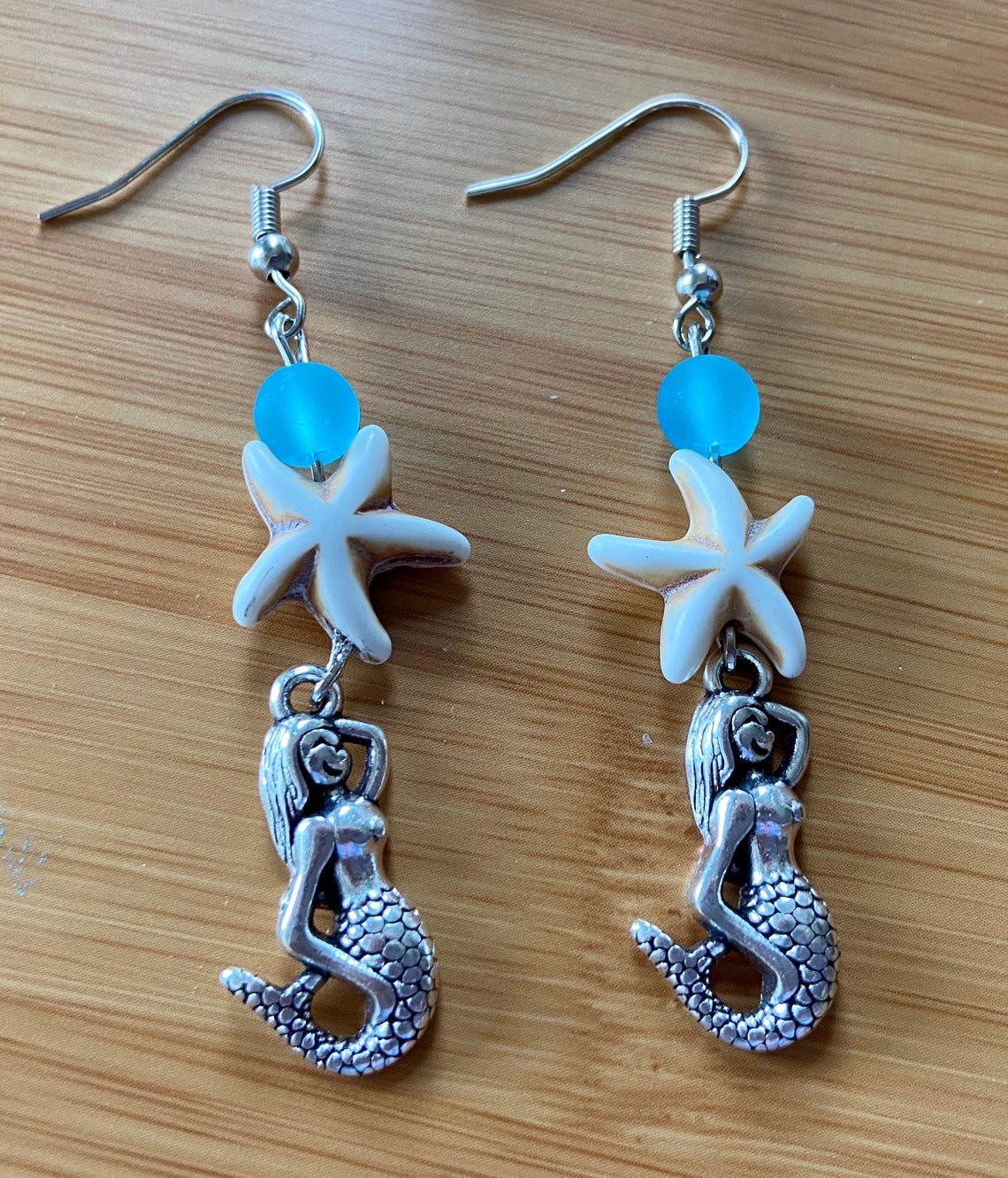 Sea Themed Earrings Etsy