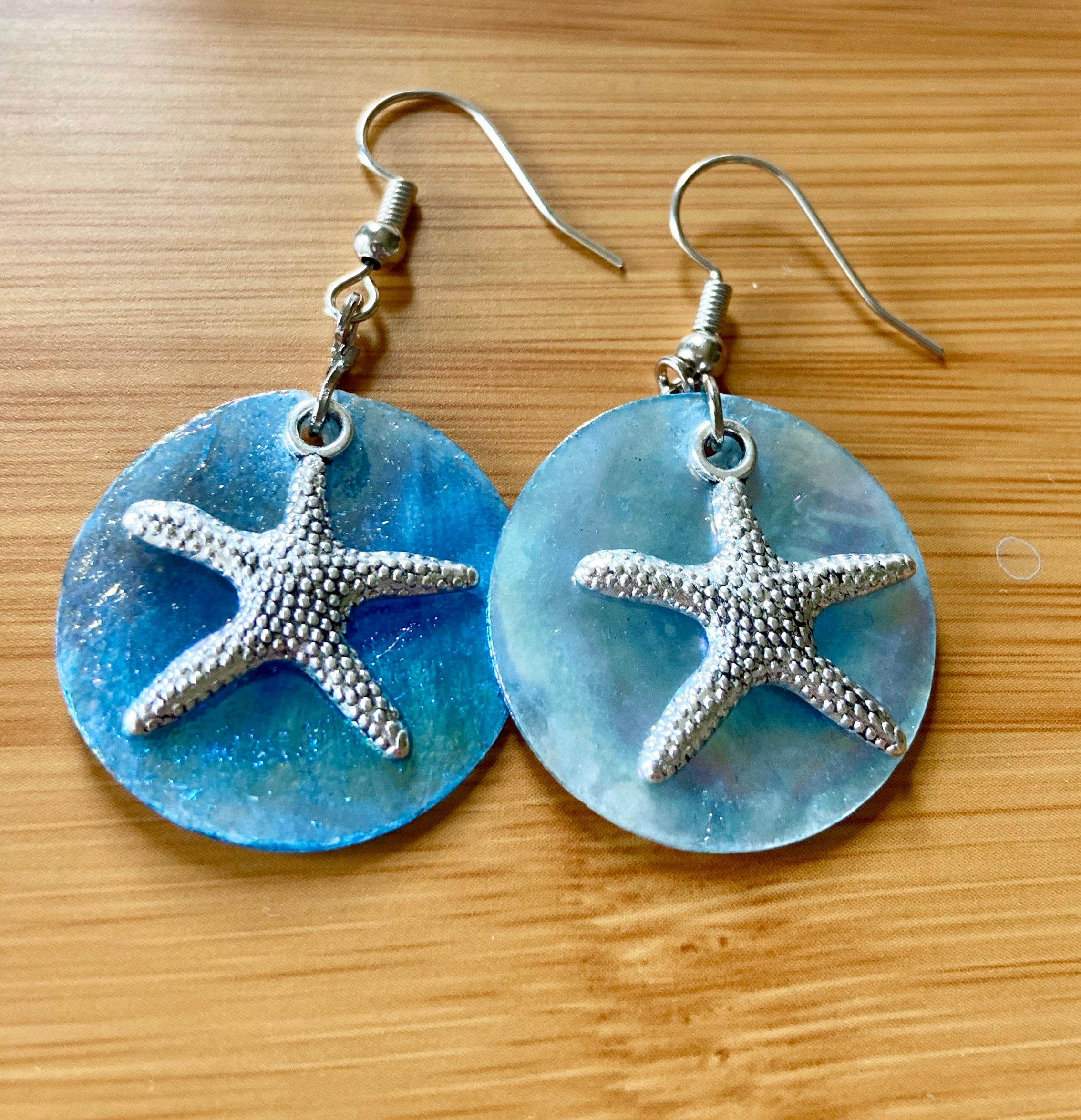Sea Themed Earrings Etsy