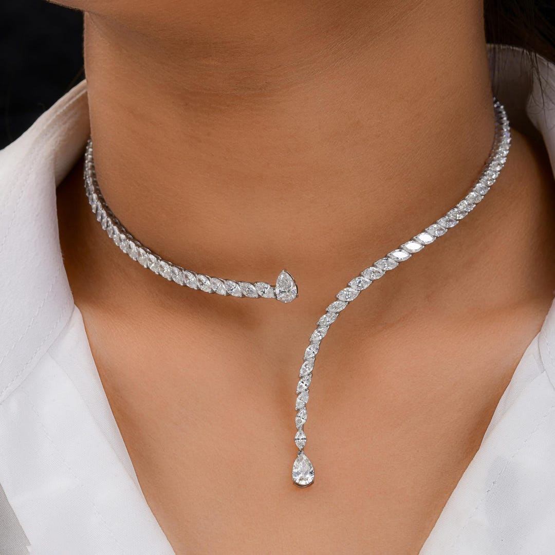 agete⭐︎18k diamond necklace Auth agete Necklace Diamond 0.07ct Star 18K 750 Yellow Gold