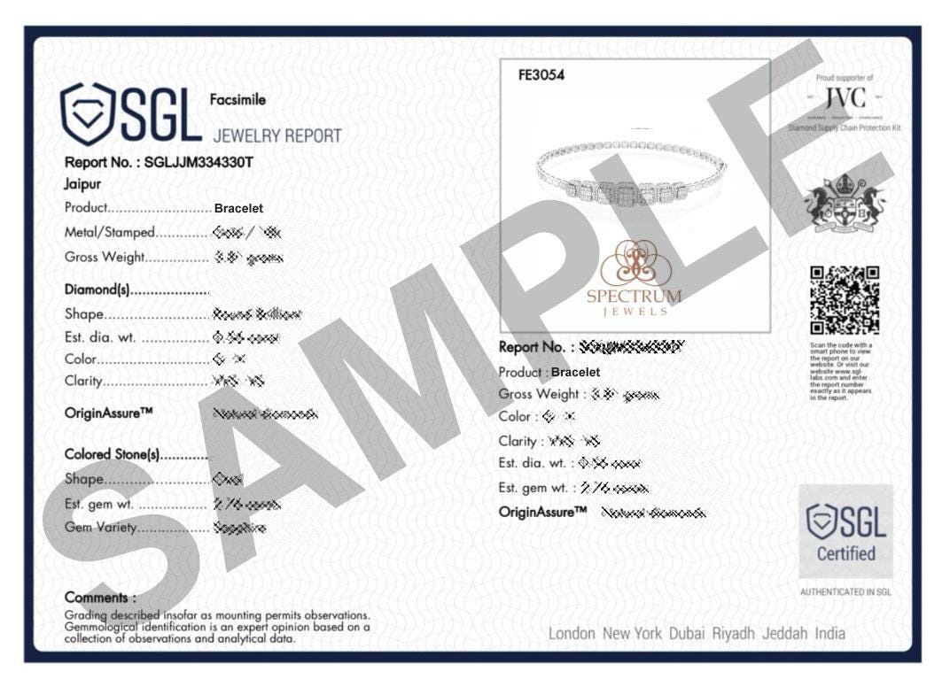 0.45 Ct Natural Diamond Cuff Bracelet| 18k/14k Gold Adjustable