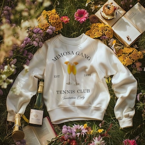 Mimosa Gang Tennis Club | PNG | Sublimation File