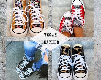 are leather converse vegan