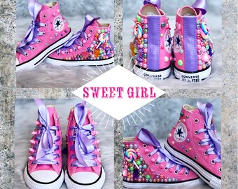 cute girly sneakers