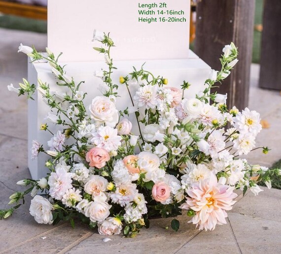 Boho Wedding Flower Centerpiece: Table Floral Arrangement - Etsy