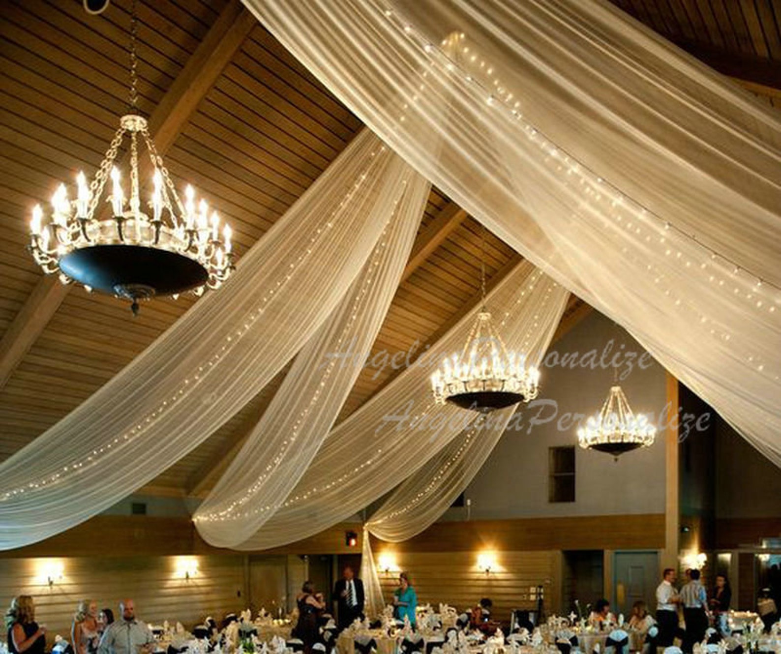 Wedding Hall Draperywindow Drapery Wedding Arch Draping Etsy