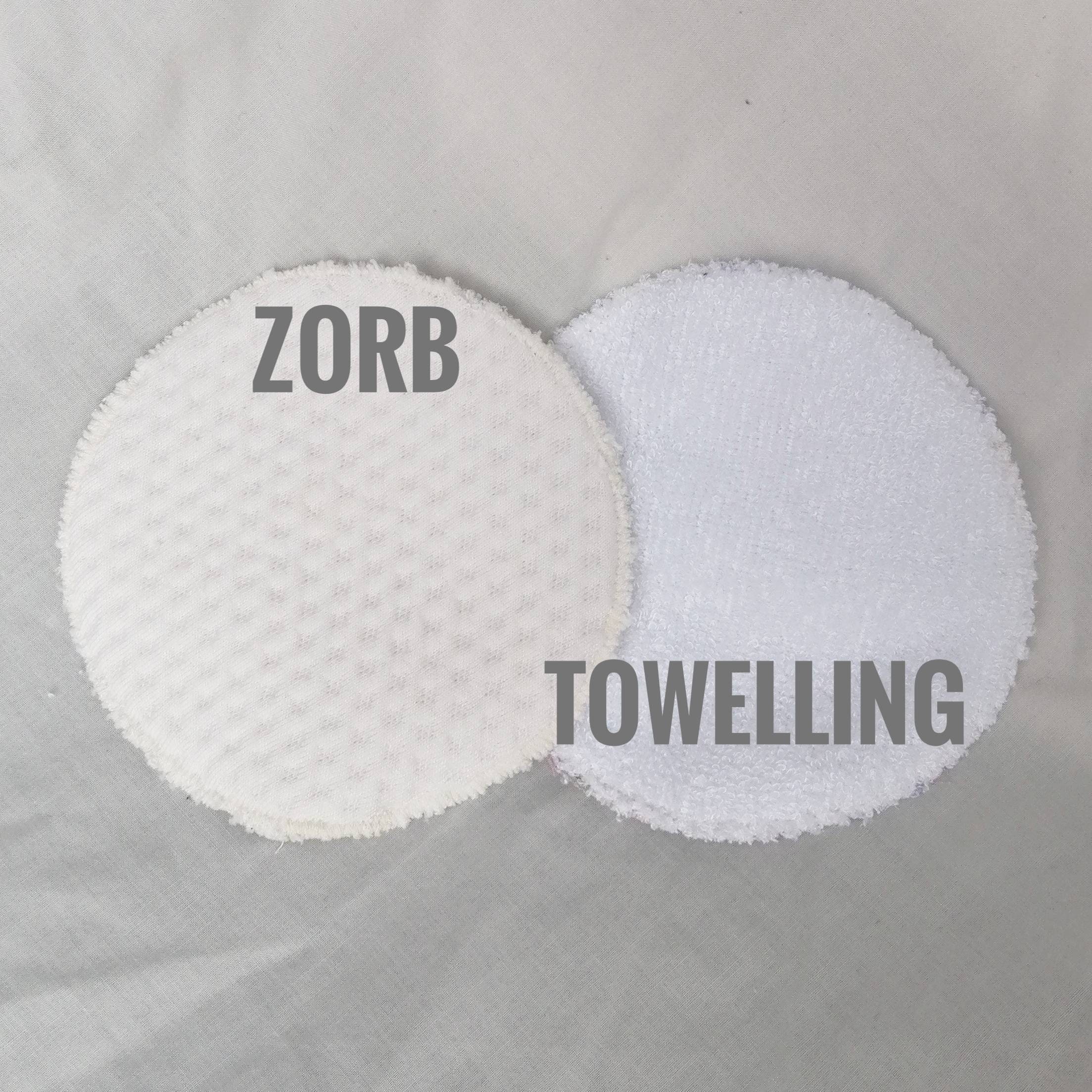 Reusable Breast Pads Washable Nursing Pads Bamboo and Zorb Etsy.de