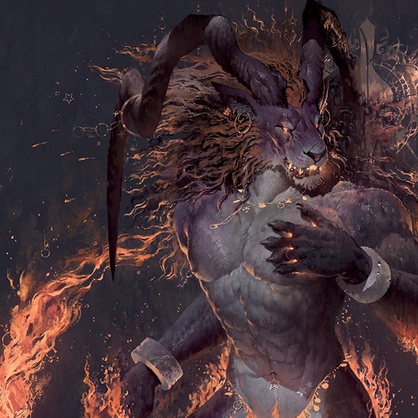 Ifrit - A4/A3 Signed Print