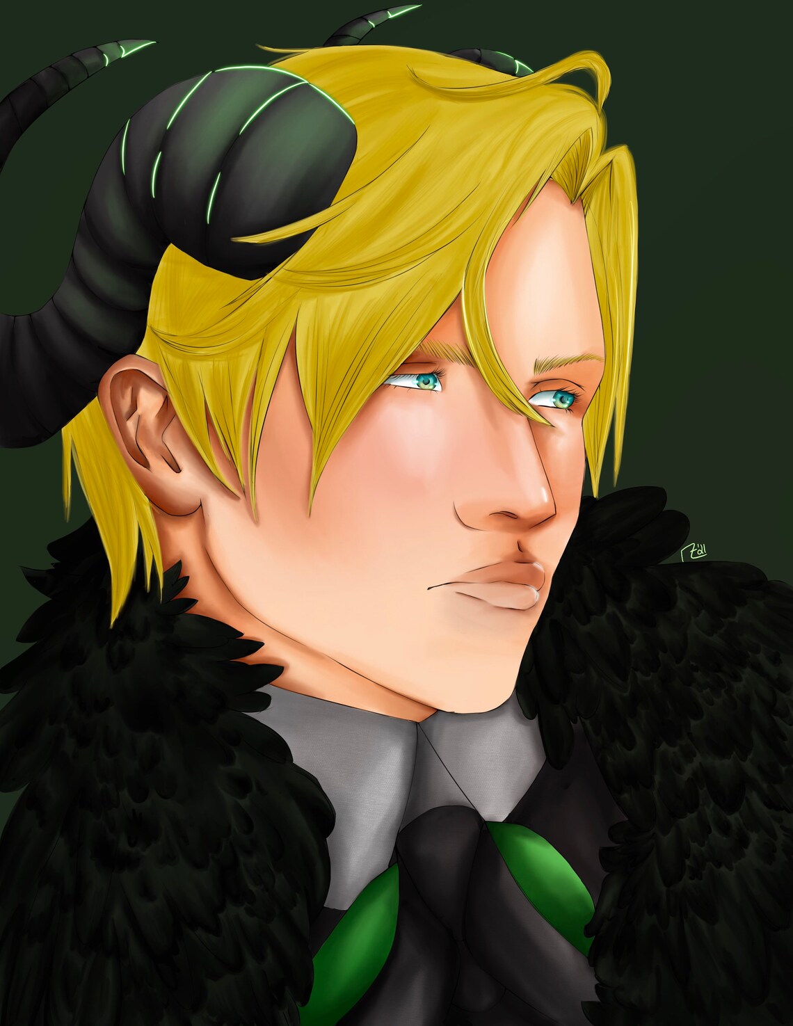 obey-me-satan-portrait-demon-form-etsy