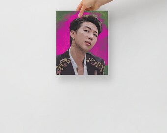 Namjoon Rap Monster - Print - Etsy