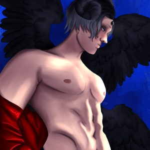 Obey Me Lucifer Demon Form