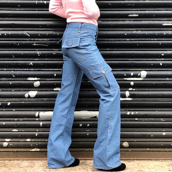lightweight denim pants