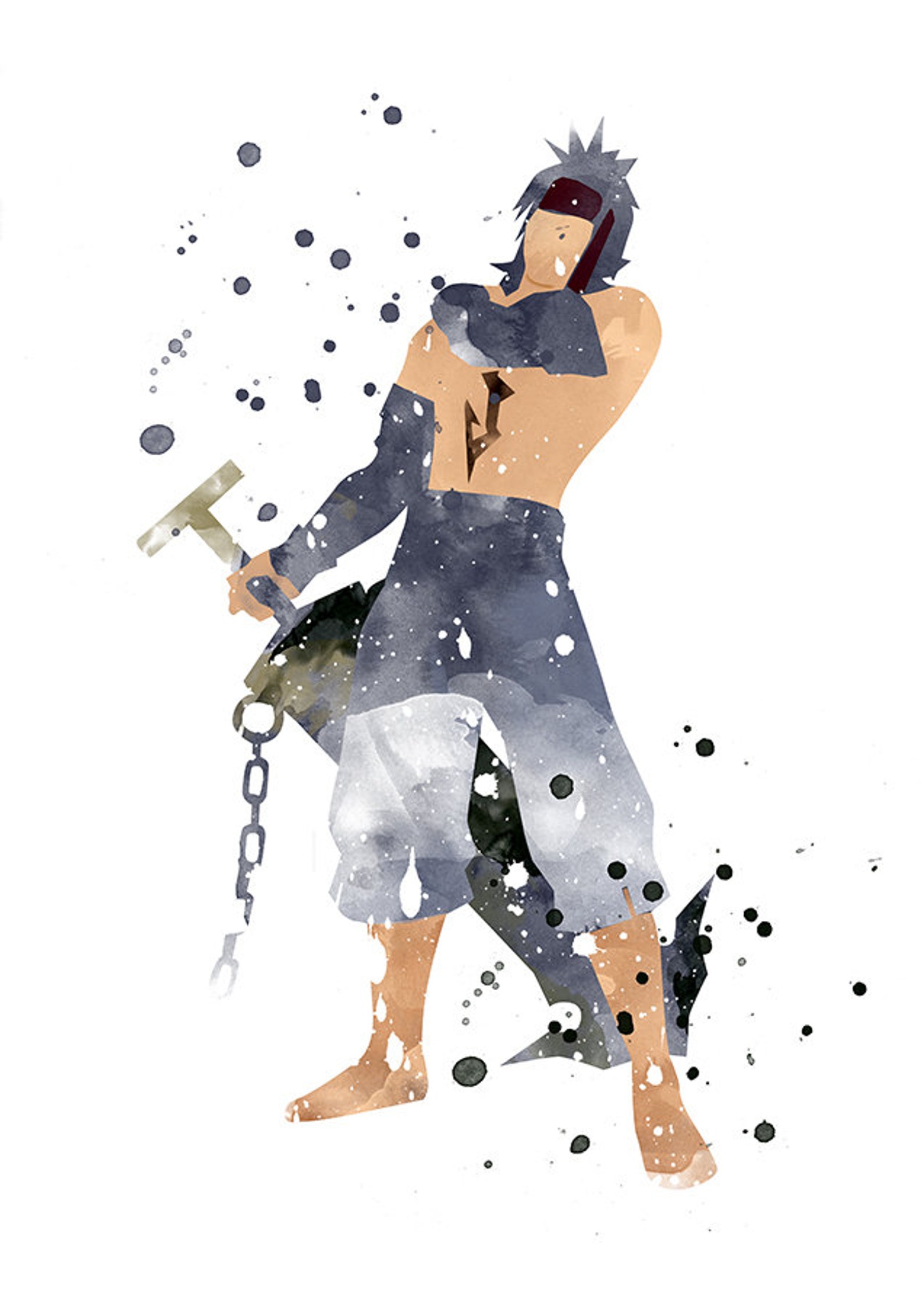 Jecht POSTER: Decorative Final Fantasy Print Jecht Wall Art | Etsy