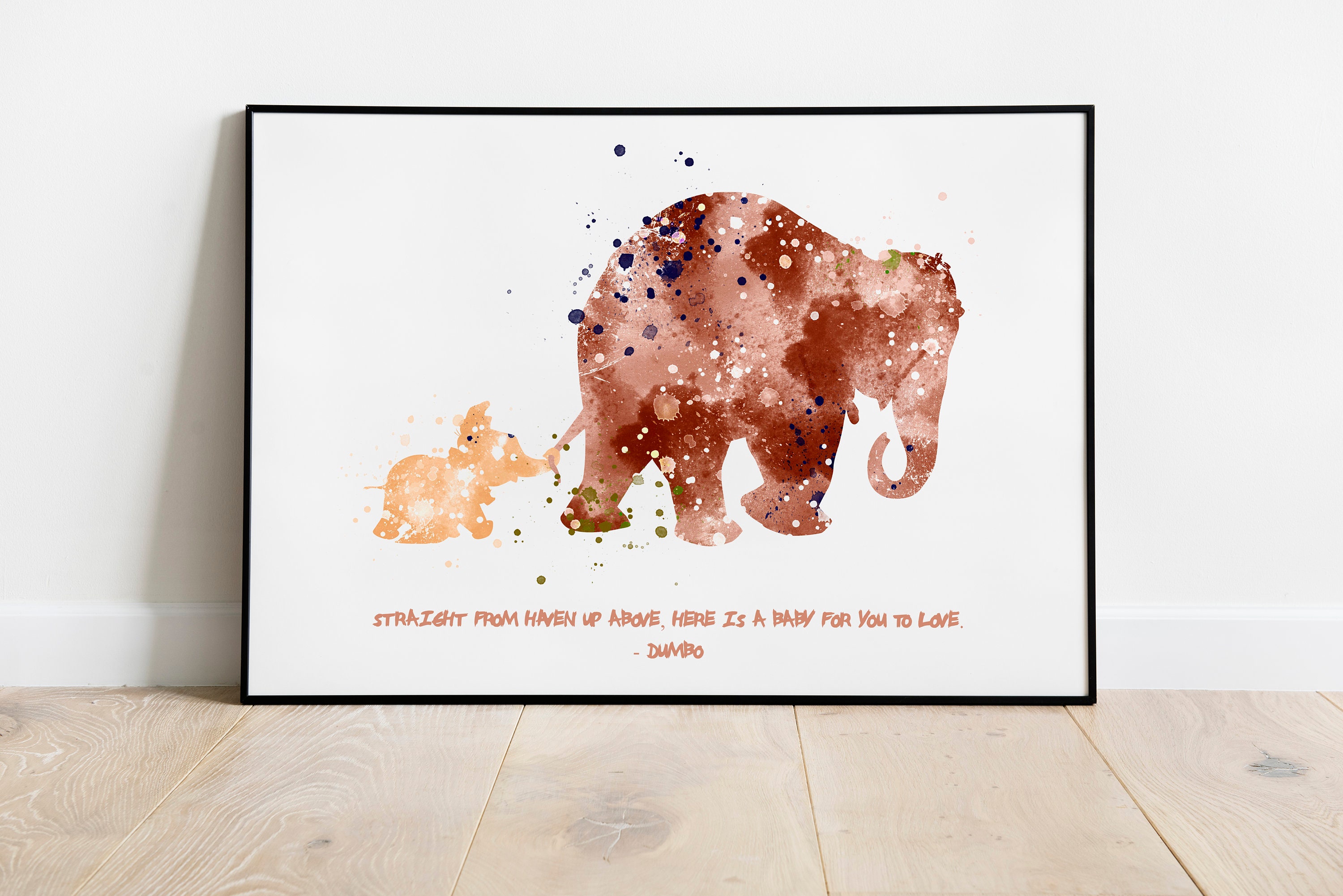 dumbo ii poster quote poster decorative dumbo print