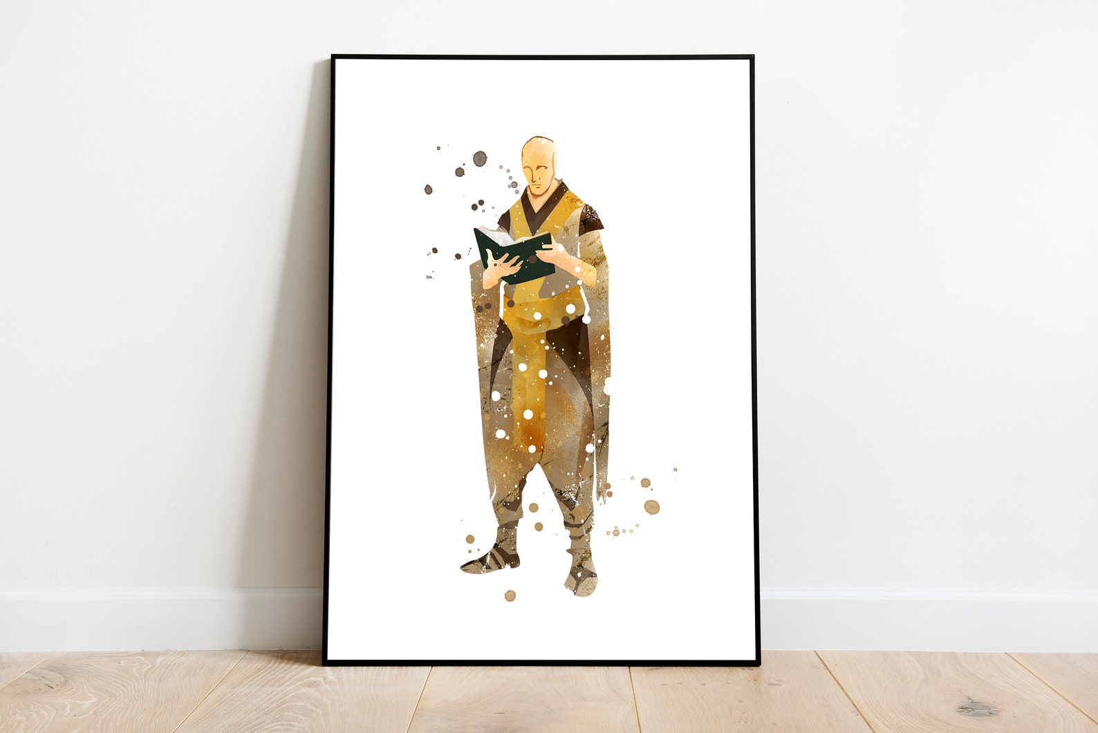 Sazed POSTER: Sazed watercolor print Sazed wall art Mistborn | Etsy