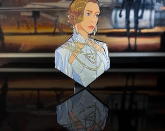 Double-M Bust Portrait