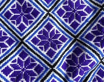 10" x 10" Bolsa Huichol morrales RARE Huichol Punto Geométrico Textil Arte Nativo Bordado a Mano Indígena Diseño Prehispánico