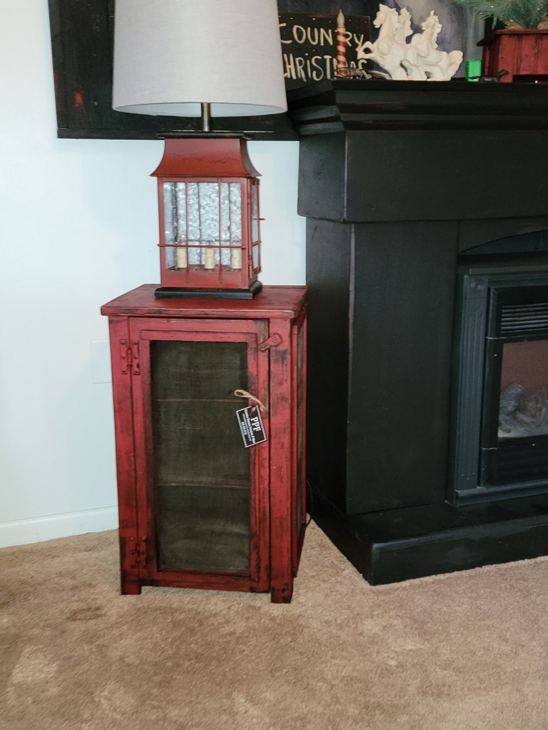Pie Safe Side Table/ Storage / Decorative Table Etsy