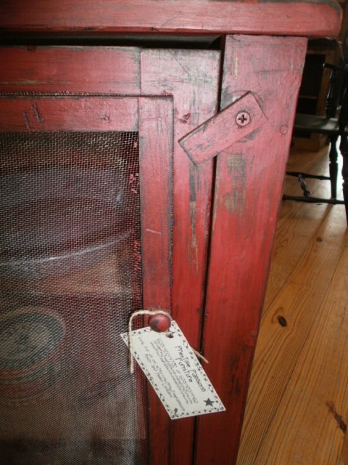 Pie Safe Side Table/ Storage / Decorative Table Etsy