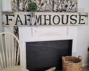 Faux Fireplace With Embellishment in center