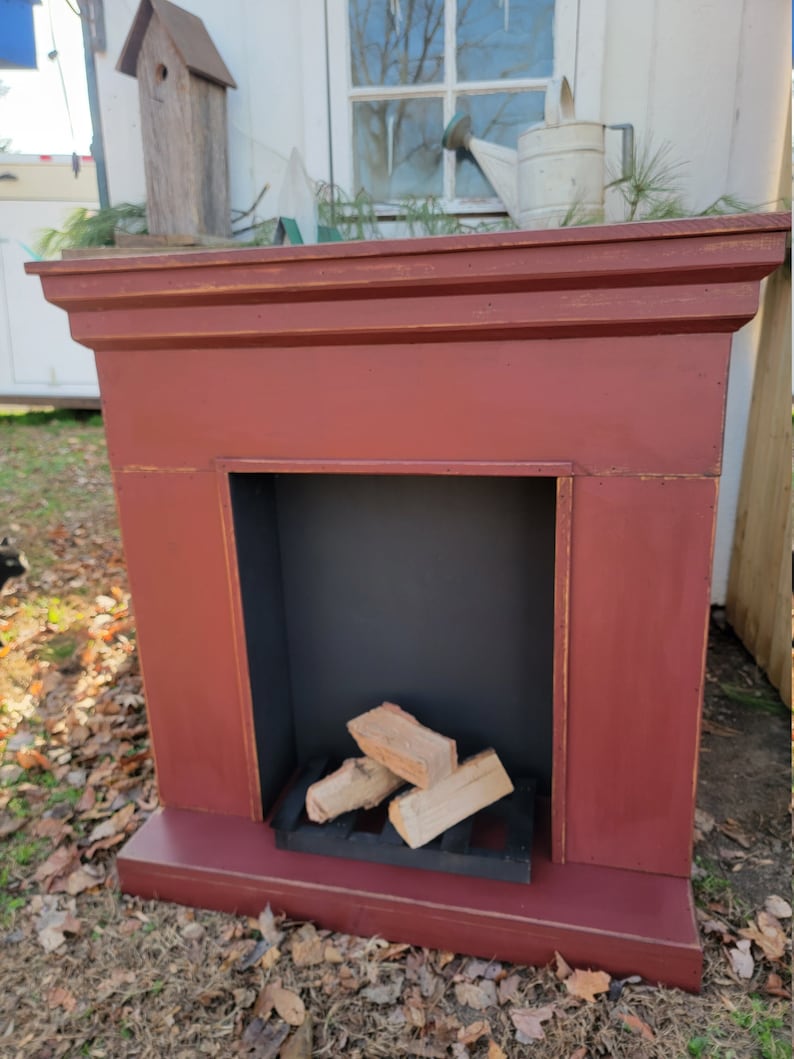 Faux Fireplace the Hearthside Fireplace Etsy